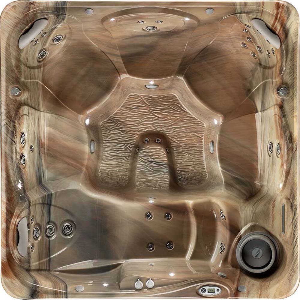 Hotspring-Hotspot-Tempo-Tuscan-Sun-Shell-bovenaanzicht Hotspring Hotspot Tempo met Tuscan Sun shell
